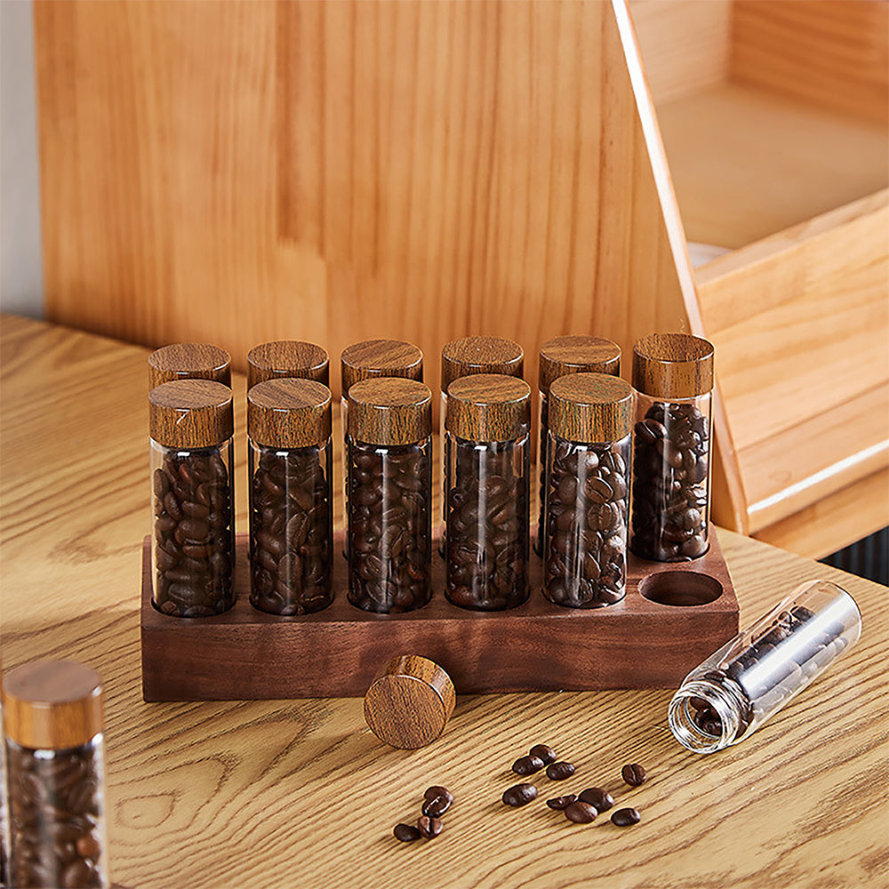 Coffee Bean Storage 12 Tubes Multipurpose